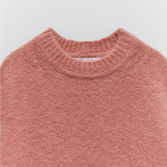 Zara STRAIGHT KNIT SWEATER - Picture 5 of 10